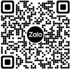 Mã QR tham gia nhóm Zalo chương trình học tập ngoại khóa